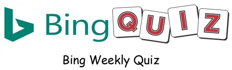 Bing Weekly Quiz | Bing News Quiz